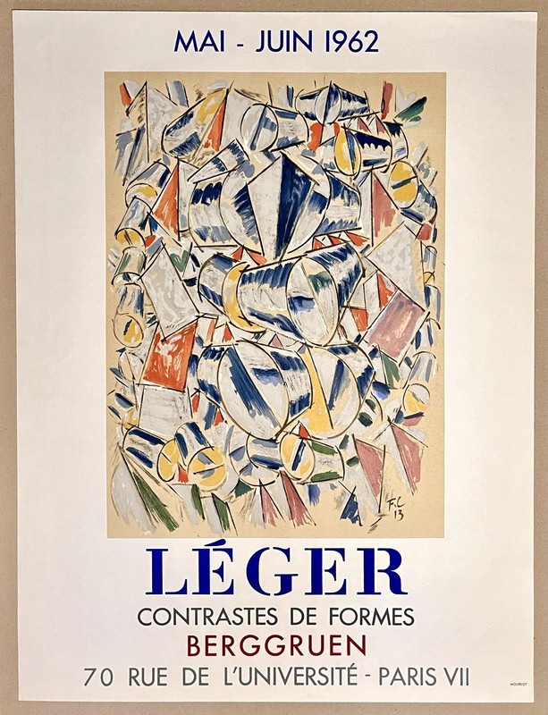 Fernand LÉGER - Affiche originale d'exposition