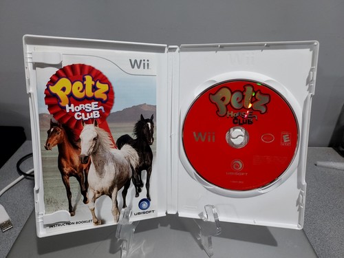 Petz: Horse Club (Nintendo Wii, 2008) Complete W/ Manual CIB Tested - Picture 5 of 6