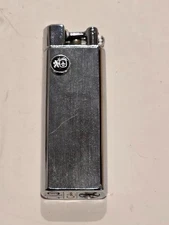 Vintage Colibri Lighter Chrome Cigarette Cigar Sparks Good