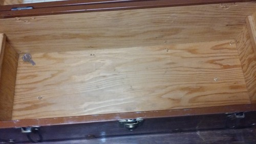 Vintage gun case AL FREELAND Range Shooting Box Mfg Freeland's Scope Stands Inc - Bild 6 von 12