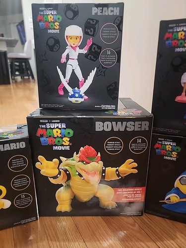 Nintendo The Super Mario Bros (2023 Movie Figures). Complete Set.... Brand New - Picture 9 of 24