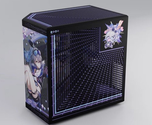 NEW HYTE Y70 Silver Wolf Honkai Star Rail Mid-Tower ATX Gaming PC Desktop Case - Picture 8 of 9