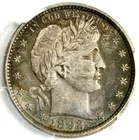 ❤️🗽🤍🦅💙🥶PCGS MS64 1892 BARBER QUARTER