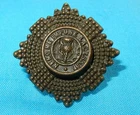 WW1 ERA THE ROYAL SCOTS REGIMENT BRITISH MILITARY OFFICERS BRONZE COLLAR BADGE