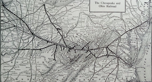 RARE Antique 1914 Canadian Pacific/ Chicago & Alton Railroad System Maps +2 More - Picture 12 of 12