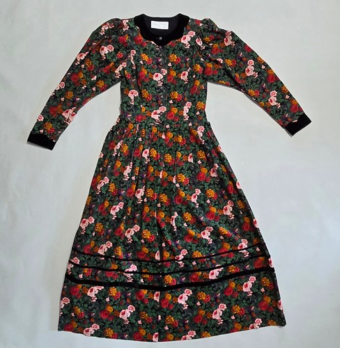 Sportalm Kitzbühel Dirndl mit Schürze Kleid Blumen Print Gr. 38 Oktoberfest - Bild 8 von 10