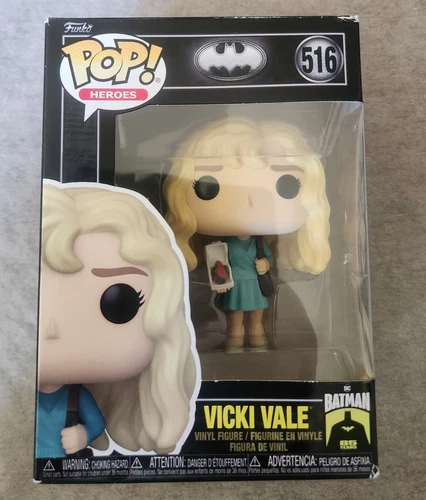 Funko Pop Heroes: VICKI VALE #516 Batman 85th Anniversary vinyl figure NIB DC