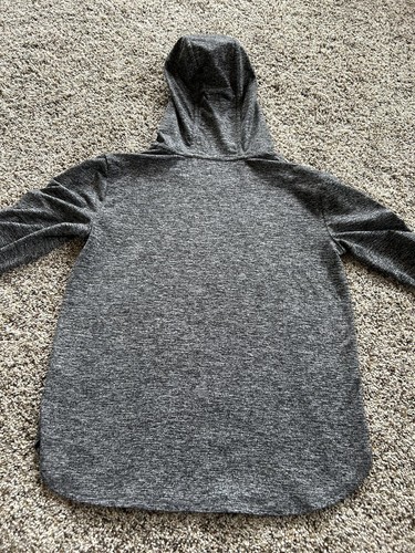 ATHLETA GIRL size 12/L Hoodie Light Weight Ruched Sleeves Pullover 384254 Z24 - Picture 4 of 4