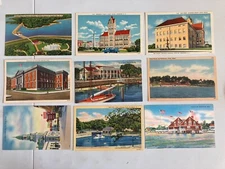 400 Vintage Unused Postcards Lot USA United States Topics FREE SHIPPING