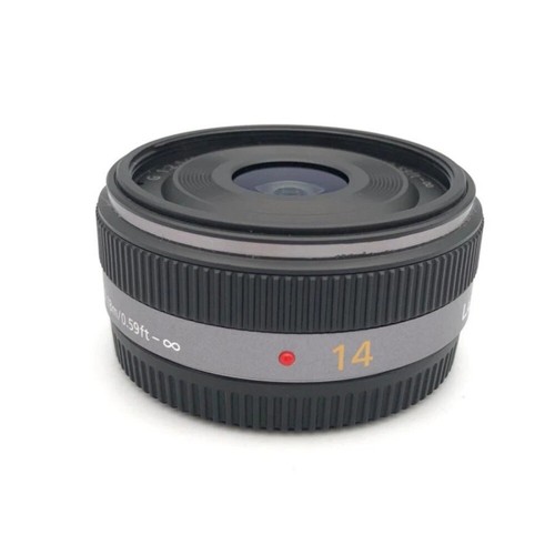 Lente plateada Panasonic Lumix G 14 mm f/2,5 H-H014 para cámara Panasonic con montura M4/3 - Imagen 11 de 12
