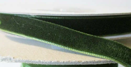 Samtband Grün,viele Varianten,je 3 m, 2 m oder 1,5m,waschbar,farbecht, Qualität - Bild 7 von 14