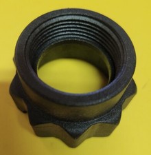 BLACK PLASTIC EURO CONNECTOR NUT BW0018