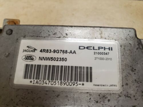 2004 05 06 07 2008 JAGUAR XJ8 XJR VANDEN PLAS CRUISE CONTROL MODULE 4R839G768AA - Picture 3 of 5