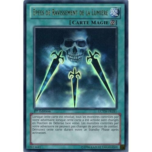 Yugioh | Ultra Rare 1st Ed NM | Swords of Concealing Light - LCYW-FR281 FRENCH - Picture 1 of 1