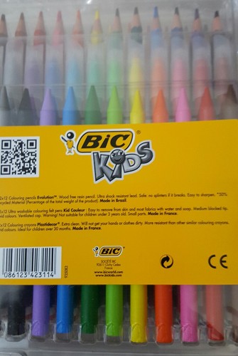 BiC Kinder Malstifte Couleur, Evolution & Buntstift Kunststoffstifte 36/72 Stück - Bild 2 von 3