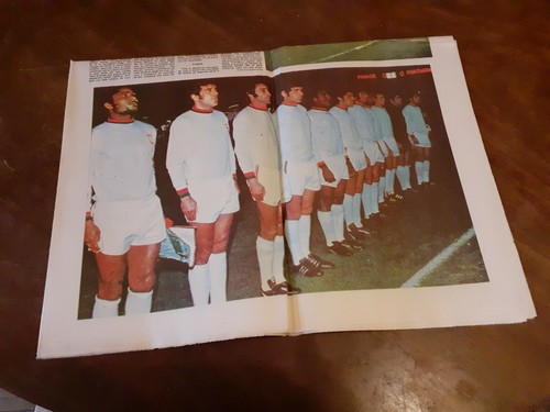 Eusébio und Pelé in Sonderbeilage 1973 Zeitung Motor seltene portugiesische Ausgabe - Bild 3 von 9