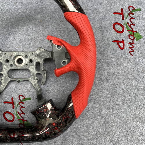 Fit for Acura TL 2004 2005 2006 2007 Real Carbon Fiber Steering Wheel - Bild 7 von 8