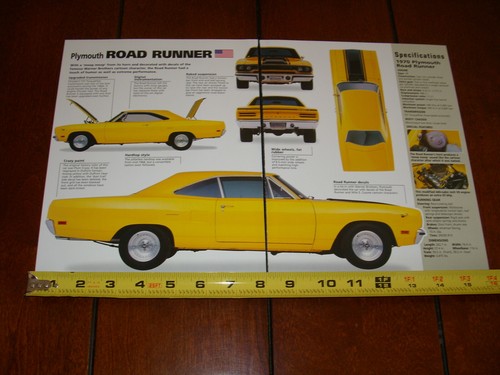 Plymouth Road Runner 1970 artículo original de 2003 - Imagen 5 de 12