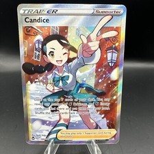 Pokémon TCG Candice (Full Art) Silver Tempest 189/195 Holo Ultra Rare
