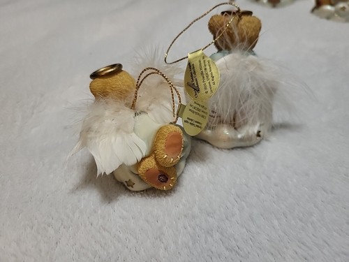 Bradford Exchange Cherished Teddies Angel 2000 5 adornos Prescilla Hillman - Imagen 7 de 9