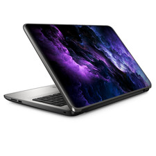 Universal Laptop Skins Wrap for 14" - purple storm clouds