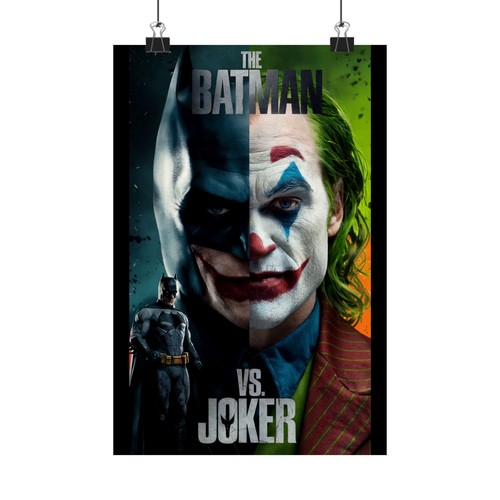 Batman Poster Film - 2 Gesichter Wandbild, Dark Knight Joker Wohndeko Bild Geschenk - Bild 7 von 136