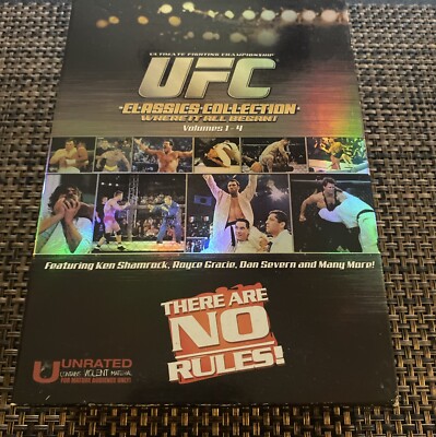 UFC Classics Collection 1-4 (DVD) SEE Desc. 31398215868| eBay
