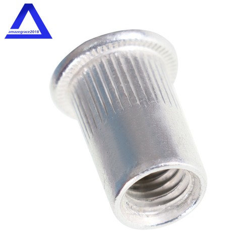 300-tlg Aluminium Nietmutter Nietmutter Nutsert Kit 150tlg metrisch + 150tlg SAE - Bild 6 von 10