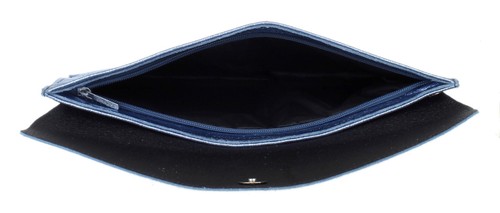 Vera Pelle Italian Suede Leather Clutch Bag Women Metallic Handbags Genuine Real - Picture 374 of 387