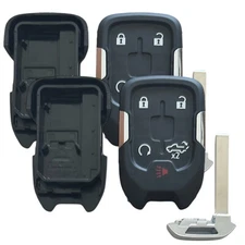 2 Remote Key Shell Case Fob for GMC Sierra Chevrolet Silverado 2019 2020 2021