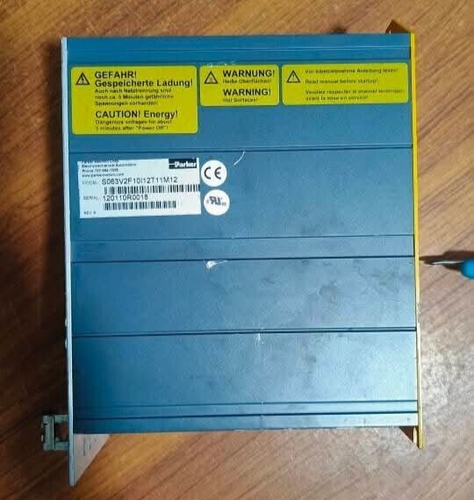 Parker S063V2F10I12T11M12 Compax3 Series Servo Drive - USED - Picture 2 of 2