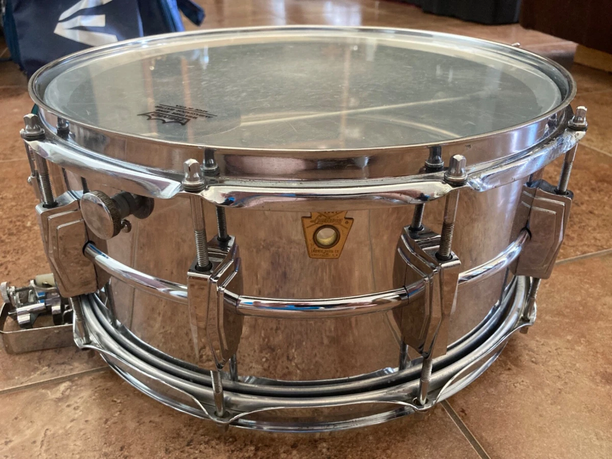 Ludwig vintage 60's Super Sensitive 6.5x14 snare drum chrome | eBay
