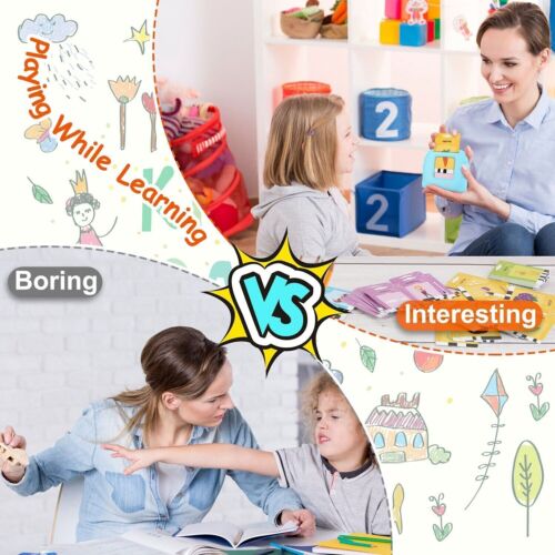 Talking Flash Cards Learning Toys for Toddlers Aged 1- 6 Year Old Boys Girls Toy - Picture 5 of 22