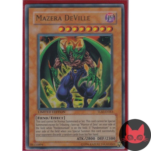 Yugioh Mazera DeVille TLM-ENSE3 Ultra Rare LP