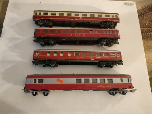 LIMA COLLECTION, ROCO, MÄRKLIN, FLEISCHMANN, FOUR PASSENGER WAGONS, SCALE HO - Picture 9 of 10