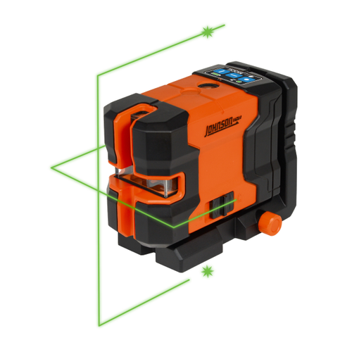 JOHNSON LEVEL JLD300-GN2D - GreenBrite Cross-Line & 2 Dot Laser - Picture 5 of 5