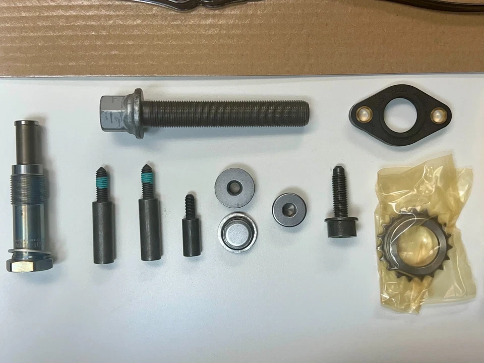 Kit de corrente de distribuição OEM e conjunto de corrente de transmissão de bomba de óleo para BMW N20 N26 2.0L F10 F22 F30 - Imagem 4 de 4