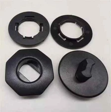 FIT FORD Black Car Floor Mat Clips Carpet Fixing Retainer Grips Clamps Holder