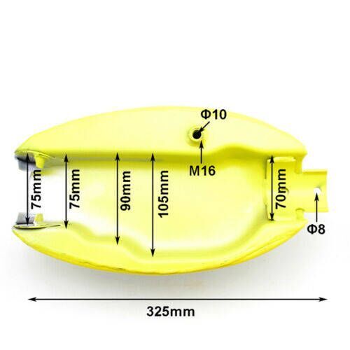 Motorcycle Steel Gas Fuel Tank for Honda Mini Trail Z50 Z50A Z50A K2 1970-1971 - Picture 2 of 7