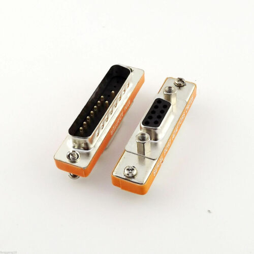 VGA DB9 9 Pin Female to DB25 25 Pin Male Serial RS-232 Gender Adapter Converter - Picture 5 of 6