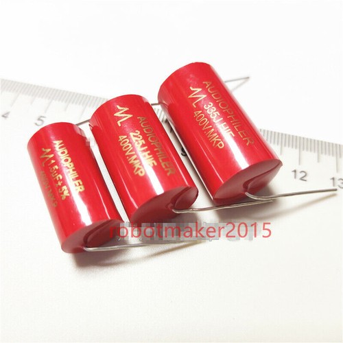 Audiophiler Axial MKP DC HIFI NP Crossover Audio Capacitor 400V 0.47uF-10uF - Picture 3 of 3