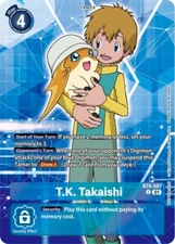 T.K. Takaishi Alternate Art Foil - BT8-087 NM - Digimon TCG