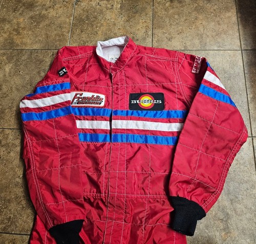 Vintage SIMPSON Race Car Uniform Racing Men’s Size 7/88 Pre Owned Condition C8 - Picture 2 of 12