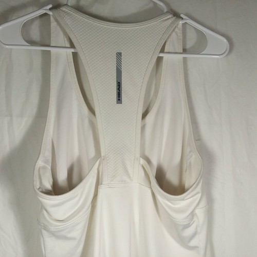 Head White Racer Back Tank Womens Size XL - Picture 5 of 10