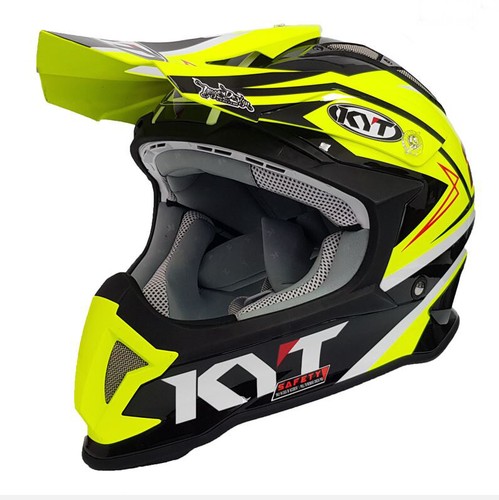 CASCO KYT STRIKE EAGLE SIMPSON MX - ACU ESTAMPADO DORADO APROBADO - KY/SE-SIMP - Imagen 2 de 6