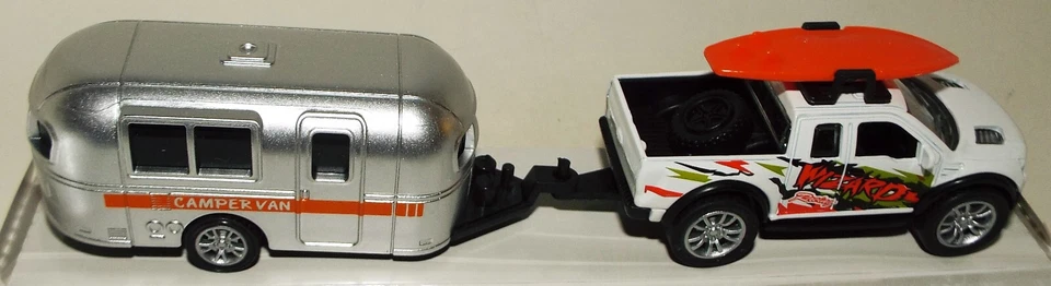 Brand New Denver Models Pickup truck and Camper Trailer - Image 2 of 4