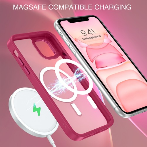 For iPhone 11 Phone Case MagSafe Magnetic Matte Slim Shockproof Dopamine Cover - Picture 163 of 193