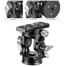New Leofoto VH-30R two-way head Monopod 2-way Panoramic Long Lens Head