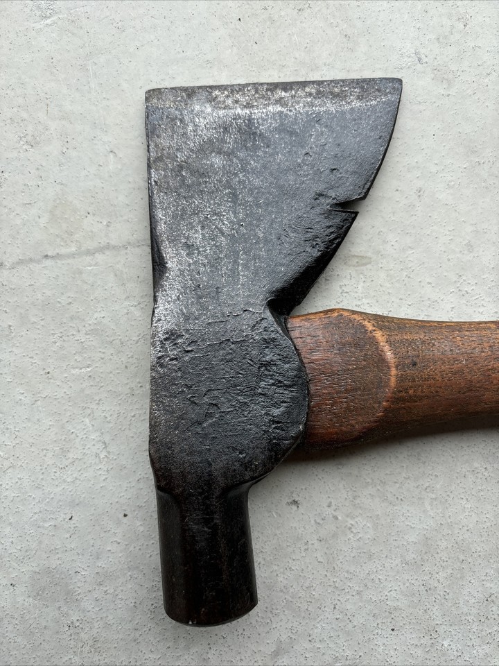 Vintage Stanley H122 Carpenters Hatchet Hammer Octagon / Axe W Handle