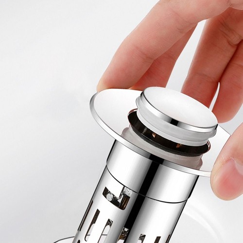 Anti-Clogging Bathroom Sink Drain Strainer for 1.1-1.42 Basin Drain Holes - Picture 7 of 9